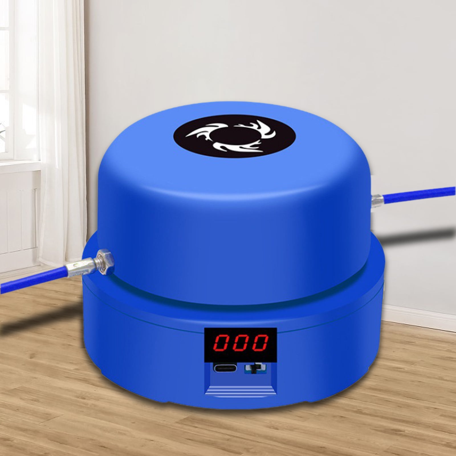 Moocorvic Jum-p Rope Machine,Electric Rope Skipping Machine Wireless Remote Control, Rope Skipping Sports For Multi-person Entertainment