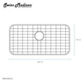 thumbnail image 2 of 32 x 16 Stainless Steel Kitchen Sink Grid, 2 of 2