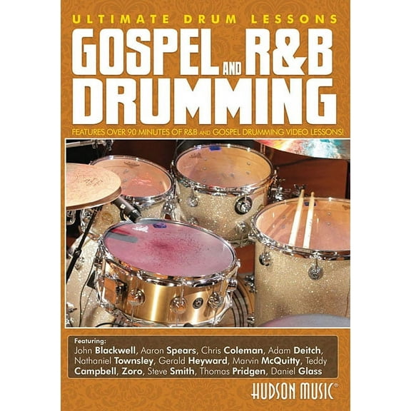 GOSPEL R&B DRUMMING ULTIMATE DRUM LESSONS SERIES DVD
