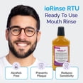 thumbnail image 3 of Enjuague bucal Iotech iOrinse RTU sin alcohol, 1 litro, sabor a menta suave, 3 of 6