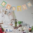 thumbnail image 3 of OUNONA Easter Banner Decorative Hanging Flag Made of Linen for Party Decoration Assorted Color, 3 of 8