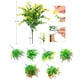 thumbnail image 4 of Wosthever 10 piezas de plantas falsas artificiales Camelia resistente a los rayos UV ramo de flores exteriores jardín Oficina balcón Decoración Rojo, 4 of 6