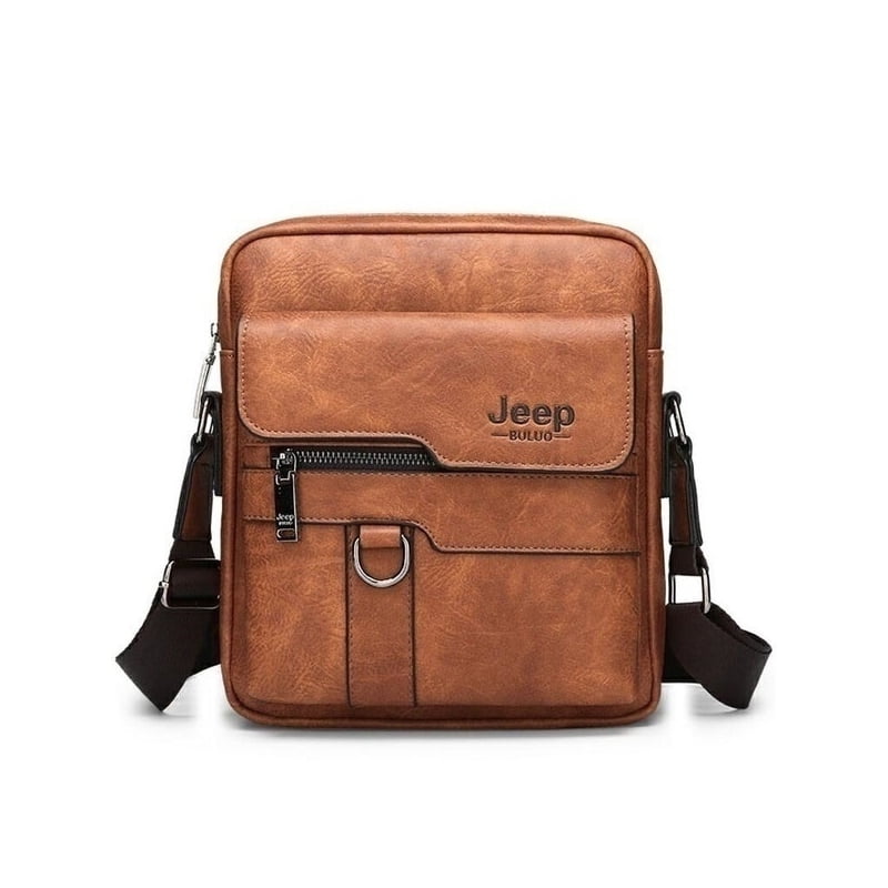 Men's Shoulder bag Handbag Casual Tote Cow Leather Briefcase Messenger bag