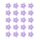 thumbnail image 1 of Accesorios para el cabello de flores pequeñas Unique Bargains 20 Pcs Clips para el cabello de flores mini para niñas, bonitos mini pasadores de cabello color púrpura, 1 of 7