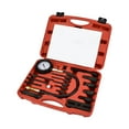 thumbnail image 1 of Herramienta de prueba de compresión de cilindro de motor diésel de 17 Uds., manómetro de prueba de accesorios con funda 0-70 Bar manguera Flexible, 1 of 8