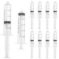 thumbnail image 3 of EASTIN 10pcs Syringe without Needle Disposable Injector Liquid Syringe for Veterinary Labs, 3 of 10