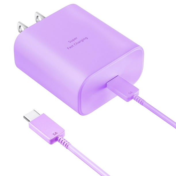 Cargador Ubearkk 45W de carga superrápida USB tipo C negro