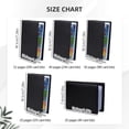 thumbnail image 2 of 1 Pc Business Card Book, Holds 40 Cards, Business Card Organizer with Clear Sleeves, Name Card Book Holder for Business, Meetings, Networking, 4.17 x 2.9 Inch, 2 of 9