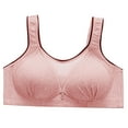 thumbnail image 5 of bnaln Bras for Women No Underwire Push Up Yoga Sports Bralettes Vest Comfortable Running Workout Brassiere Nursing Bras, 5 of 6