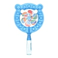 thumbnail image 2 of HUASHENG Outdoor Windmill Bubble Stick Children's Fun Toys Colorful Bubble Machine 100ml, 2 of 4