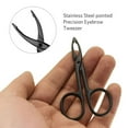 thumbnail image 6 of 2-Pack Stainless Steel Tweezers Set – Slant & Point Tip for Eyebrow, Facial Hair, Ingrown Hair Removal, Travel, 6 of 7