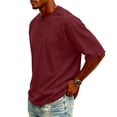 thumbnail image 4 of Enjoytime Mens T-Shirts Lightweight Crew Neck Short Sleeve Shirt Summer Oversized Casual Basic Tee Tops, 4 of 5