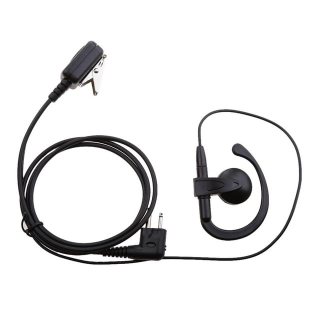 Auricular Oído Micrófono Receptor de Cabeza Radio para SM SunniMix Auricular de radio bidireccional