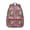 Red-18, variant on Chic Bohemian College Backpack - Tribal Print Design, 17" Laptop Compartment, Roomy for Books & Notebooks, Durable & Stylish for Women & Men