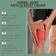 thumbnail image 3 of Chillflex Herbal Soothing Cream Relieves Joint and Muscle Discomfort, Menthol Joint & Muscle Relief Massage Cream-jc, 3 of 5