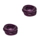 thumbnail image 4 of Guardurnaity 10 piezas de bandas para el cabello, diadema ostentosa, soporte protector decorativo ajustable sin costuras para mujeres, accesorios de morado negro 2Conjunto, 4 of 6