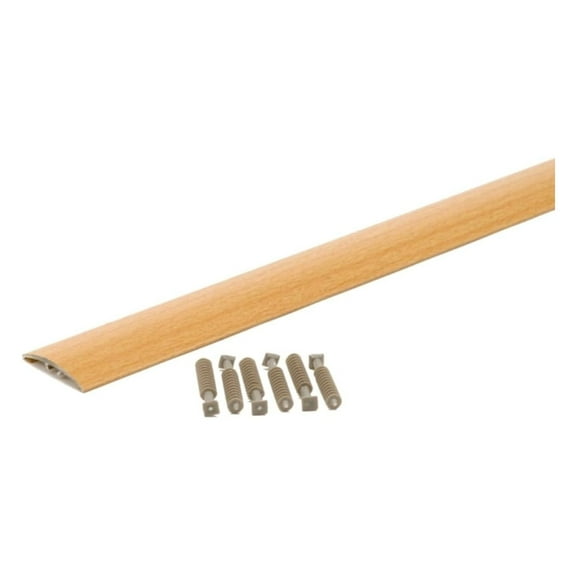 KioJJp 46141 36-Inch MultiFloor Transitions with Hidden Fasteners, Metal Decor Finish