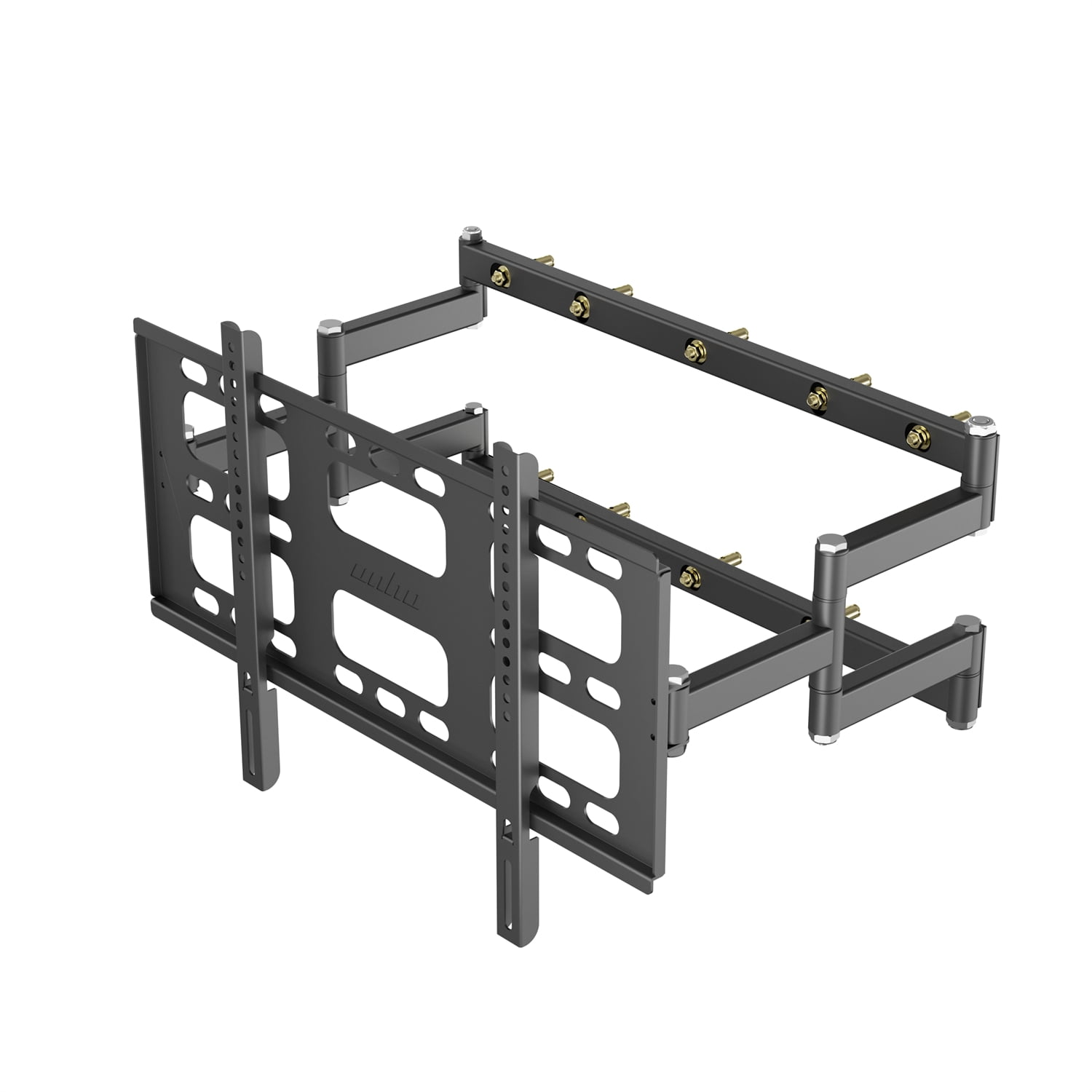 40"-85" Large TV Wall Mount Swivel Bracket for LED LCD Flat TVs 220lb Loading,VESA 600x400mm