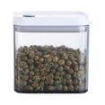 thumbnail image 3 of Kitchen Moisture-proof Sealed Square Plastic Transparent Grain Fresh-keeping Jar Can Be Stacked With Dried Fruit Snack Storage, 3 of 6