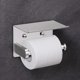 thumbnail image 4 of Vaehold Portarrollos De Papel Higiénico Autoadhesivo Con Estante Para Teléfono Portarrollos De Papel Higiénico Montado En La Pared De Acero Inoxidable - Portarrollos De Papel Higiénico Inoxidable Y De, 4 of 7