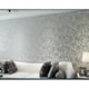 thumbnail image 5 of Rollo de Revestimientos de Papel de Pared No Tejido de Rayas de Estilo Moderno - Gris-plata Sunnimix Papel de pared no tejido, 5 of 8