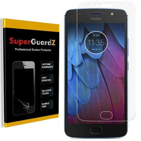 [8-Pack] For Motorola Moto G5S Plus - SuperGuardZ Ultra Clear Screen Protector [Anti-Scratch, Anti-Bubble] + LED Stylus Pen