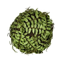 Vickerman 6"  Artificial Green Boston Fern Ball.