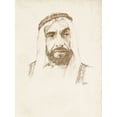 thumbnail image 2 of Harper, Ethan 19x24 Gold Ornate Wood Framed with Double Matting Museum Art Print Titled - Late Sheikh Zayed bin Sultan Al Nahyan, 2 of 4