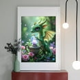 thumbnail image 2 of Diamond Art Kits for Adults - 5d Young Dragon Crystal Garden Diamond Painting for Adults, Diamond Art for Adults Beginners, Diamond Painting Kits for Adults for Home Wall Decor, 2 of 7