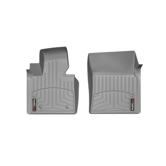 WeatherTech Custom Fit FloorLiners compatible with Land Rover Rover Range Rover - 1st Row (Driver & Passenger), Grey
