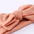 thumbnail image 7 of KVPLBQFD Baby Stretchy Soft Bows Knotted Turban Headbands Newborn Girls Breathable Comfortable Headwraps Cute Baby Girl Hair Accessories, 7 of 7