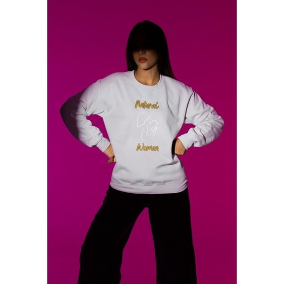 Natural Woman Long Awaited (WL) Crewneck Sweatshirt