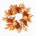 thumbnail image 2 of Fall Wreath,Halloween Wreath,Fall Wreaths For Front Door,Thanksgiving Wreaths,Autumn Pumpkin Wreaths,For Indoor Outdoor Thanksgiving Harvest Festival Celebrations, 2 of 7