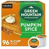 Green Mountain Coffee Roasters Pumpkin Spice, Single-Serve Keurig K-Cup Pods, Flavored Light Roast Coffee, 96 Count