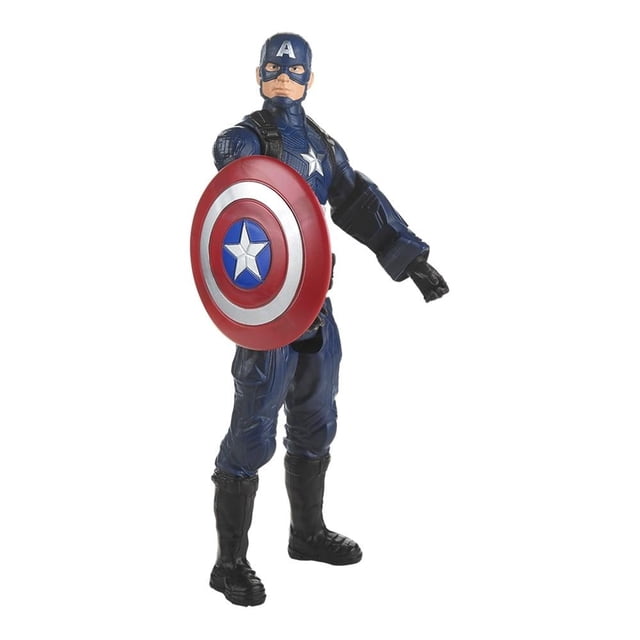 Figura Capitán América Marvel Avengers Titan Hero Series 12 Pulgadas