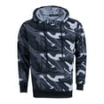 thumbnail image 6 of Men Fleece Sweatshirt Autumn Winter Camo Hooded Hoodies Blank Pullover Hoody Cotton Male tops clothes, 6 of 7