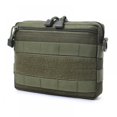 thumbnail image 1 of Summark 1000D Nylon Edc Tool Belt Bag, Practical Tactical Medical Emergency Kit, Mobile Phone Holder Bag, Hunting Bag, Waterproof, Tear-Resistant And Wear-Resistant. Fishing, Traveling, Hunting Bag, 1 of 3