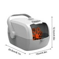 thumbnail image 3 of CSEONEO Gift for kids,Machine for Kids Suitcase Automatic Blower USB Rechargeable 120mL, 3 of 5