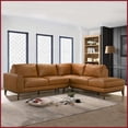 thumbnail image 5 of London Modern Top-Grain Leather Right-Facing Sectional Sofa – Ultimate Comfort for Living Room, 5 of 5