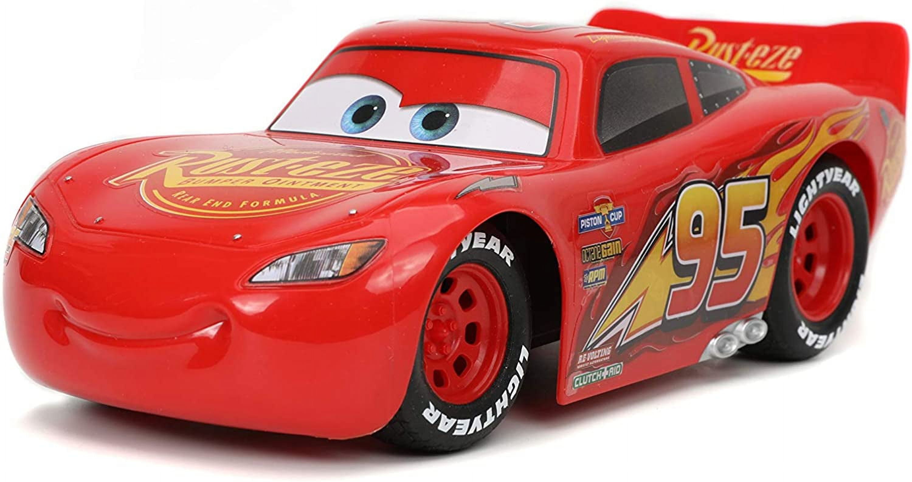 Jada Toys Pixar Cars 1:24 Lightning McQueen RC Remote