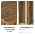 thumbnail image 6 of Nmkwnr 62.99 inch Rectangle Wood Entryway Table Sofa Table Console Table for Living Room, Hallway, Kitchen, Brown, 6 of 9