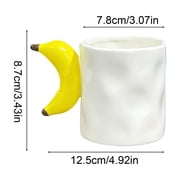 Weloille Ceramic Coffee Mug 1 Piece, Microwave Safe Drink Cup, Comfortable Grip Smooth Surface Beverage Cup, Versatile Mug for Office Bedroom Home Daily Use Coffee Tea Milk Drinks