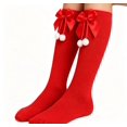 thumbnail image 2 of HIOK Party Knee High Socks Striped Witch Long Socks for Women Girls Cosplay Party Dress up Funny Novelty Gifts（2 Pairs）, 2 of 5