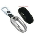 thumbnail image 2 of Aluminum Key Fob Cover Case Key Protection Shell with Key Chain Replacement for Tesla Model 3 / S, 2 of 7