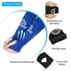 thumbnail image 3 of Uxcell 4 Pair 5.3"/5.1" mangas de brazo y rodilleras de voleibol con almohadillas de protección y agujero para el pulgar para adolescentes y mujeres, negro, rosa, 3 of 7
