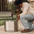 thumbnail image 5 of Muskoka 19.5" Stainless Steel Smokeless Wood Burning Fire Pit with Protective Cover, 5 of 18
