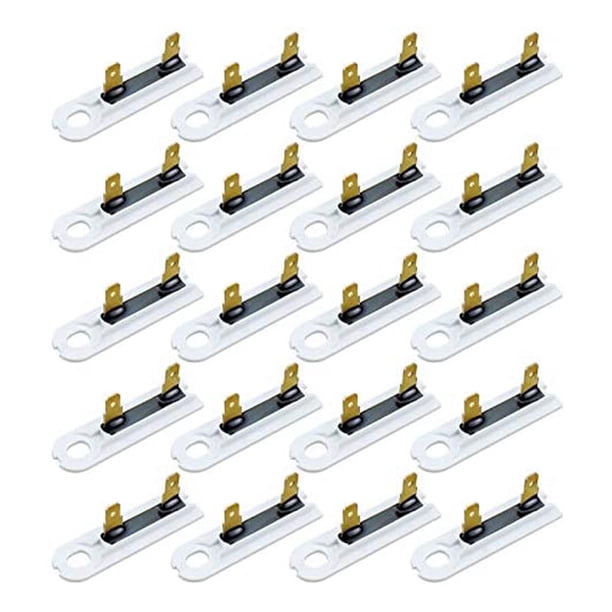 Piezas de Fusibles para Secadora de 20 Piezas, Fusible para Lavadora de ElectrodoméSticos, Fusible 3392519 para