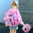 thumbnail image 2 of Mochila Transparente para Niñas AGSDON 3 Piezas con Diseño de Perro, 2 of 8