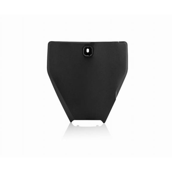 Acerbis 2686410001 Front Number Plate Black