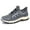 Grey, variant on Men's Fashion Sneakers Black Trendy Lightweight Wide Width Flats Mens Walking Shoes Lace Up Mesh Walking Sneakers Outdoor Work Shoes